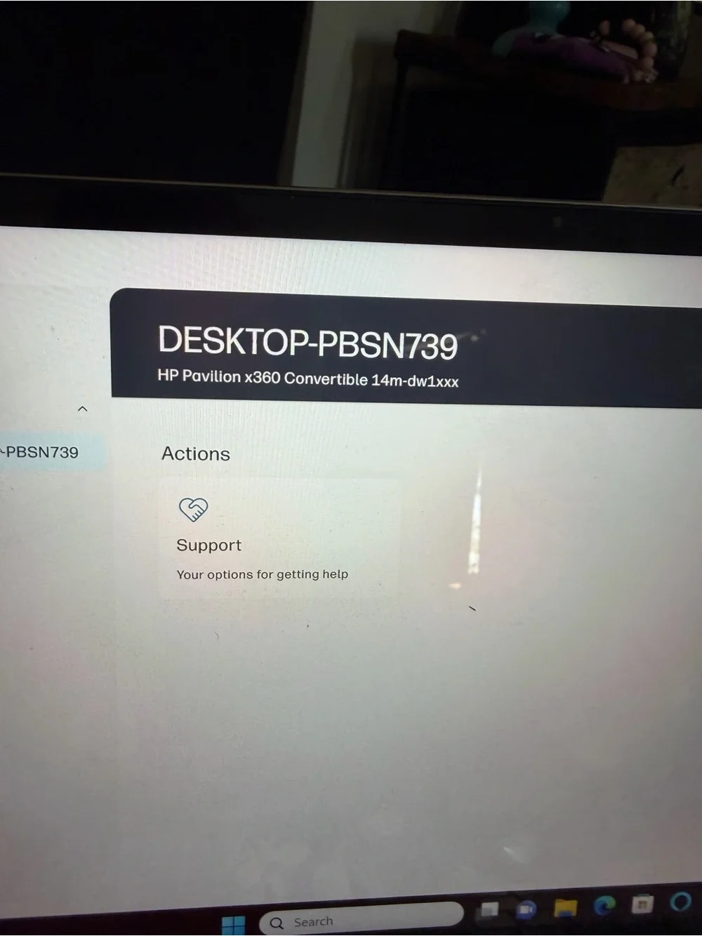 HP Pavilion Convertible Laptop in Black and Silver